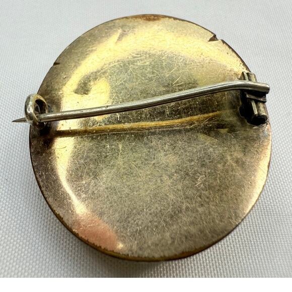 Victorian Grand Tour Bacchante Shell Cameo Brooch c. 1870 - Picture 5 of 9